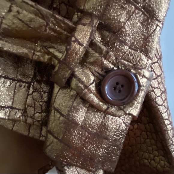 Birch Hill Bronze Snakeskin Print Jacket - Picture 6 of 8